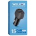 Walker WCR-31 15W (2USB) (Black) Car Charger Adapter