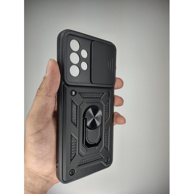 Бронь-чехол Ring Serge Armor Case Samsung Galaxy A33 5G (ShutCam) (Чёрный)