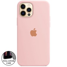 Силіконовий оригінальний чохол Apple iPhone 12 Pro Max (08) Рожевий Пісок