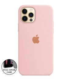 Силіконовий оригінальний чохол Apple iPhone 12 Pro Max (08) Рожевий Пісок