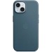 Чохол FineWoven з MagSafe для Apple iPhone 15 (Pacific Blue) (Оригінал)