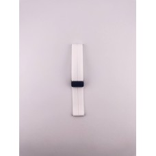 Ремінець для смарт-годинника універсальний Magnetic Clip 20мм (Білий)
