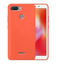 Силіконовий Original 360 чохол для Xiaomi Redmi 6 (Помаранчевий)