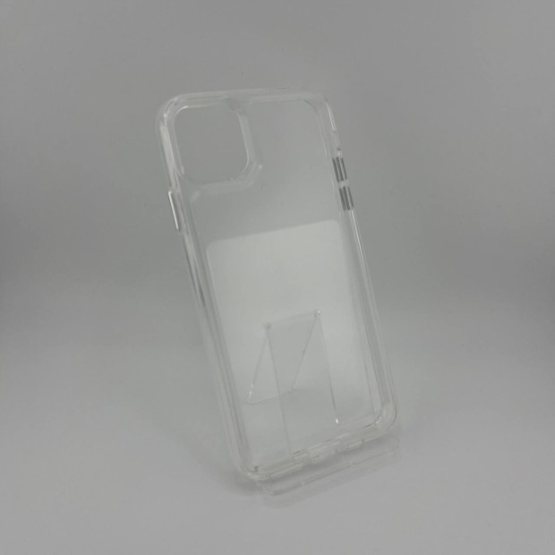 Силіконовий чохол Space Case 3D для Apple iPhone 11 Pro Max (Прозорий)