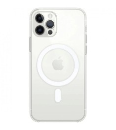 Силіконовий чохол Space Case MagSafe для Apple iPhone 11 Pro Max (Прозорий)
