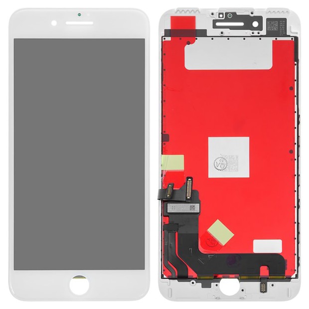 Дисплейний модуль для Apple iPhone 7 Plus (Білий) (Копія високої якості)