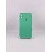 Силикон Original Square RoundCam Case Apple iPhone XR (49) Aquamarine