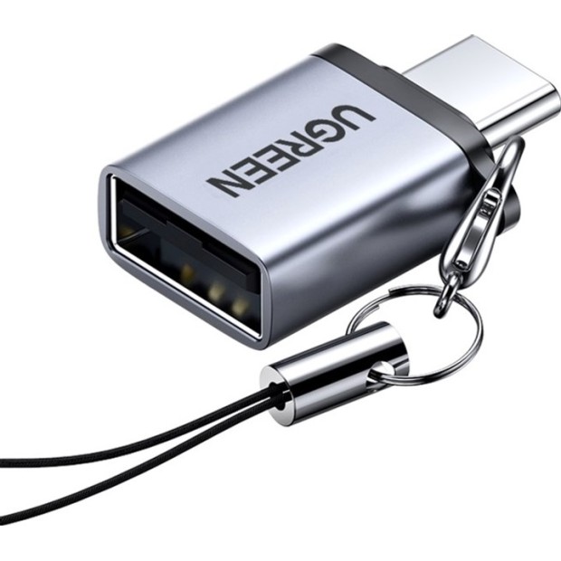 OTG-переходник UGREEN US270 (Type-C - USB3.0) (Space Gray) (50283)