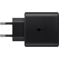 Зарядний пристрій Samsung EP-TA845 45W (1Type-C) + кабель Type-C - Type-C (Чорний) (Уцінка) (Категорія 1)