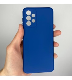Силикон Original 360 Case Samsung Galaxy A23 (ShutCam) (Кобальт)