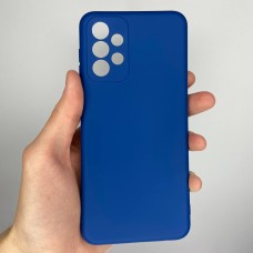 Силіконовий оригінальний 360 чохол для Samsung Galaxy A23 (ShutCam) (Кобальт)