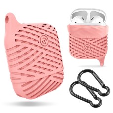 Apple AirPods Twist Case в рожевому кольорі. Apple AirPods Twist Case в рожевому кольорі.