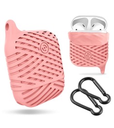 Apple AirPods Twist Case в рожевому кольорі. Apple AirPods Twist Case в рожевому кольорі.
