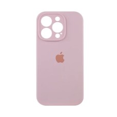 Силикон Original RoundCam Case Apple iPhone 16 Pro Max (76) Chalk Pink