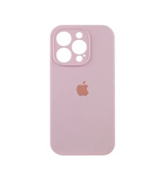 Силіконовий оригінальний чохол RoundCam для Apple iPhone 16 Pro Max (76) крейдян..