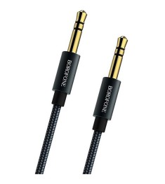 Кабель AUX Borofone BL3 (Серый)