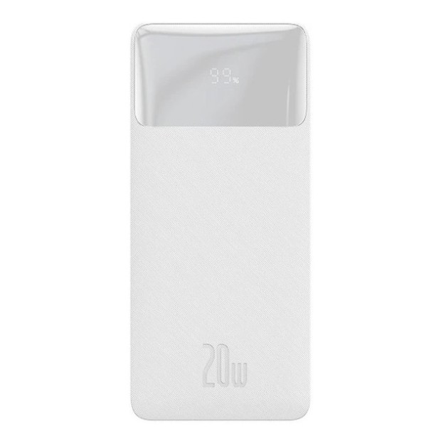 PowerBank Baseus Bipow Overseas 10000mAh 20W (PPBD050502) (White) (Grade A) DL