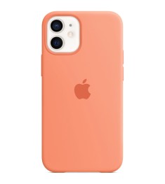 Силіконовий оригінальний чохол Apple iPhone 12 Mini (25) Flamingo