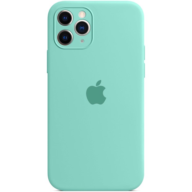 Силикон Original RoundCam Case Apple iPhone 11 Pro Max (23) Sea Blue