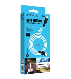 USB-кабель Borofone BX31 Silicone (Type-C) (Белый)