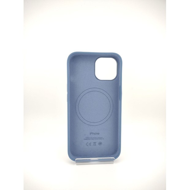 Чохол Silicone Case with MagSafe для Apple iPhone 15 (Winter Blue)