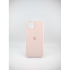 Силіконовий чохол з MagSafe для Apple iPhone 13 (рожевий крейда)