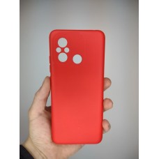 Силікон оригінальний Xiaomi Redmi 12C  /  11A (ShutCam) (Червоний)