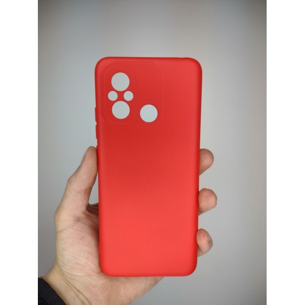 Силікон оригінальний Xiaomi Redmi 12C  /  11A (ShutCam) (Червоний)