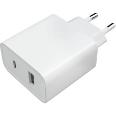 Адаптер живлення Xiaomi Mi Wall Charger 33W (Type-A + Type-C) (Білий) (Оригінальна збірка) Адаптер живлення Xiaomi Mi Wall Charger 33W (Type-A + Type-C) (Білий) (Оригінальна збірка)