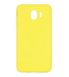 Силикон iNavi Color Samsung Galaxy J4 (2018) J400 (жёлтый)