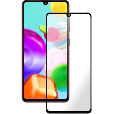 Захисне скло 5D Ceramic для Samsung Galaxy A41 (2020) Чорне