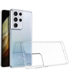 Силіконовий чохол Virgin для Samsung Galaxy S21 Ultra (прозорий)