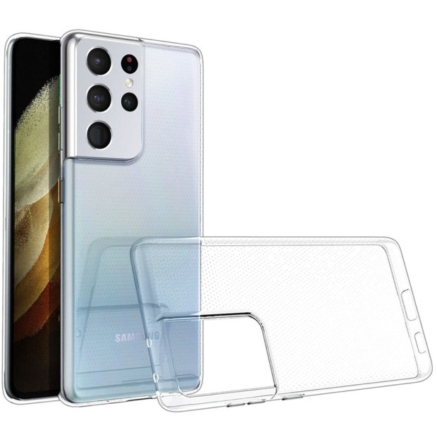 Силіконовий чохол Virgin для Samsung Galaxy S21 Ultra (прозорий)
