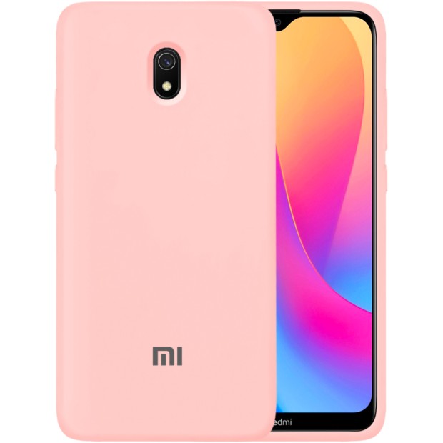Силіконовий чохол Original 360 для Xiaomi Redmi 8A (Рожевий)