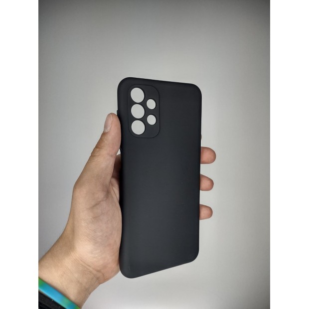 Силікон Original Samsung Galaxy A13 (ShutCam) (Чорний)