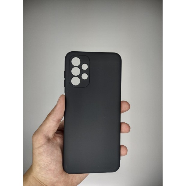 Силікон Original Samsung Galaxy A13 (ShutCam) (Чорний)