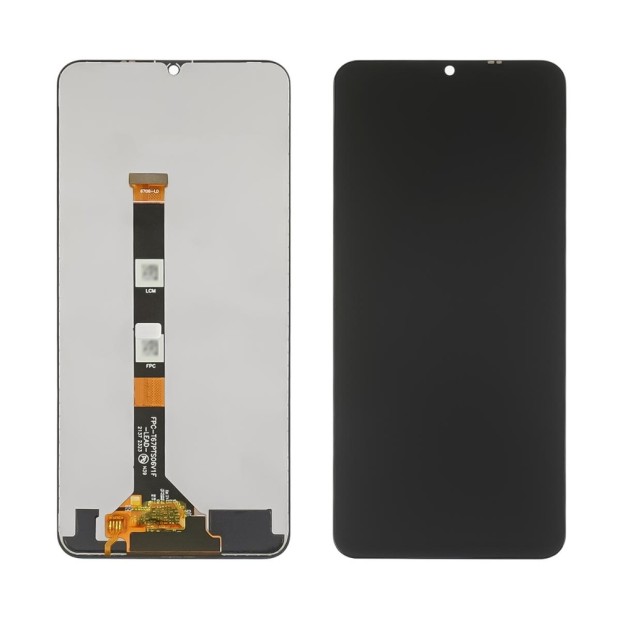 Дисплей для Realme Note 50 з пакетом служби чорного сенсорного екрану