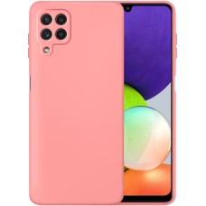 Силіконовий чохол Original 360 для Samsung Galaxy A22 (2021) (ShutCam) (Рожевий)