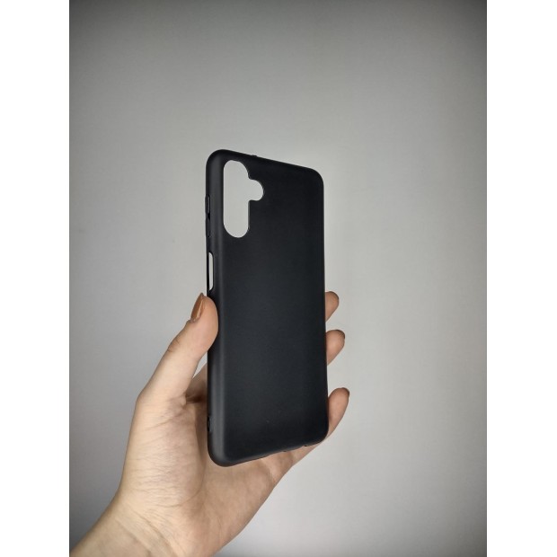 Силіконовий графітовий для Samsung Galaxy A04s (Чорний)