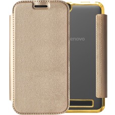 Чехол-книжка Flip Cover Shine Lenovo A2020 (Золотой)