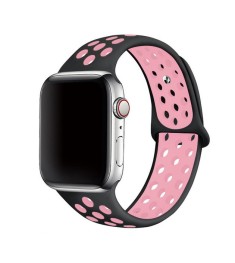 Ремешок Nike Apple Watch 42 / 44 mm (Black-Pink)