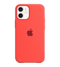 Силіконовий оригінальний чохол Apple для iPhone 12 Mini (50) кораловий.