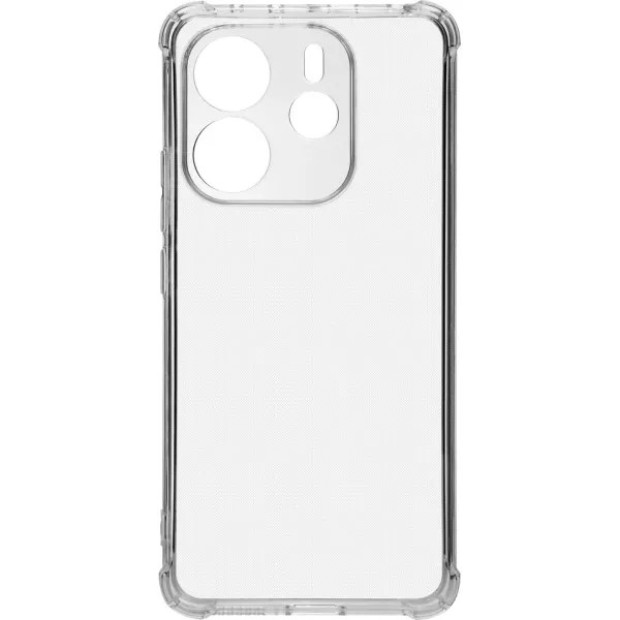 Силікон 6D Xiaomi Redmi Note 14 4G (A) (ShutCam) (Прозорий)