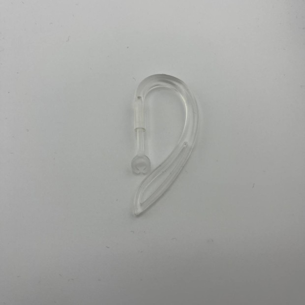 Дужка заушная силиконово-пластиковая изогнутая для Bluetooth-гарнитуры (S) (Прозрачная) Дужка заушная силиконово-пластиковая изогнутая для Bluetooth-гарнитуры (S) (Прозрачная)