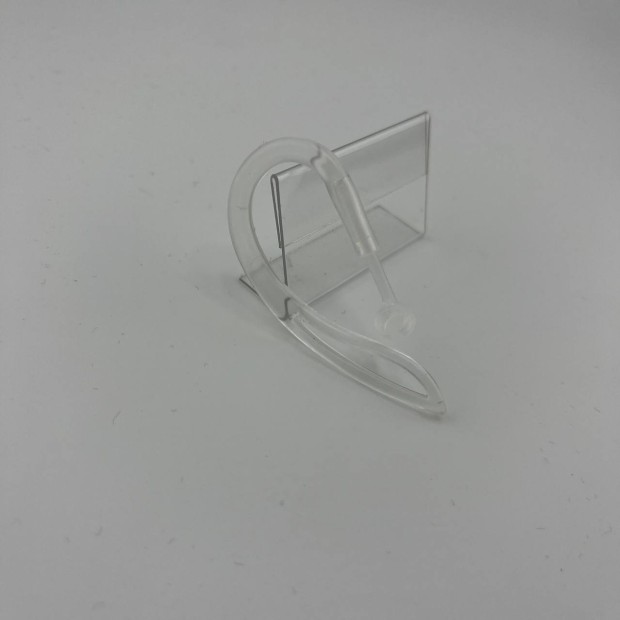 Завушна дужка силіконова пластиково-вигнута для Bluetooth-гарнітури (S) (Прозора)