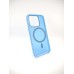 Чохол Clear Case Premium з MagSafe для Apple iPhone 15 Pro (Королівський Синій)