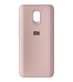Силіконовий чохол-накладка для Xiaomi Redmi 8A (Пудровий)