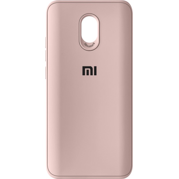 Силіконовий чохол-накладка для Xiaomi Redmi 8A (Пудровий) Силіконовий чохол-накладка для Xiaomi Redmi 8A (Пудровий)