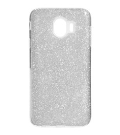 Силикон Glitter Samsung Galaxy J4 (2018) J400 (Серый)