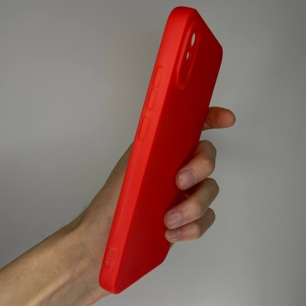 Силіконовий чохол Lux Shotcam для Xiaomi Redmi 9A (Червоний)